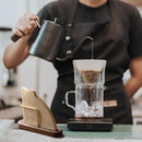 Coffee filter holder - Universal - Filter bag holder - Paper filter holder coffee filter holder - Filter coffee - Coffee accessories - Simple & Durable - 7 x 14 x 3.5 cm - Wood