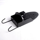 Ironing board holder - Hanging system for your ironing board AND iron - simple ironing board holder - black - plastic - Ironing board holder - Wall-mounted ironing board holder
