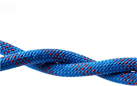 Rope - 10 Meters - 10mm Thickness - Includes Carabiner - Sturdy Climbing Rope for Magnet Fishing - Red - Escape Fire Rescue Rope - Climbing Rope