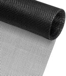piece - Window screen 120 x 250 cm - Black - Mesh - Universal Window Screen - Custom-made screen mesh - Make your own screen - Anti-mosquito - Insect screen - Door screen