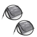 Blood Pressure Cuff for Children 2 Pcs Adjustable 17.2-22.1 cm Upper Arm Replacement Accessories Compatible with Connection_OF