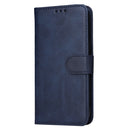 SKALO Samsung A55 5G Wallet Case Compatible with Samsung PU Leather Cover Blue