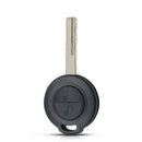 Mitsubishi Remote Control Key Shell 2 Buttons Uncut Blade Compatible with Colt Warrior Carisma Spacestar