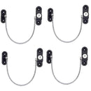 Window Lock Childproof 4 pcs White Compatible with Various Brands