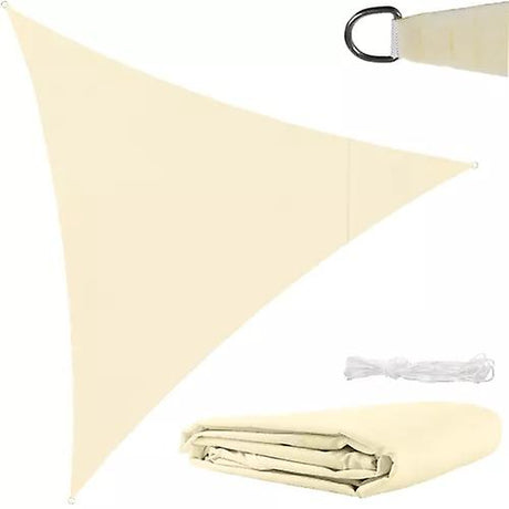 Gardlöv 23146 3x3x3 Beige Sun Sail Outdoor Canopy Shade