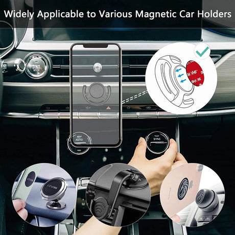 3M VHB Acrylic Foam Double Sided Adhesive Tape Pads 15mm Round Water Resistant Compatible with Various Brands