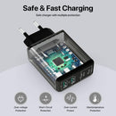 USB C Charger, 40W Fast Charger with Multiple Outlets, Compatible with Samsung and Xiaomi, USB Charging Plug Adapter