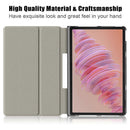 Heat Dissipation Protective Stand for Lenovo Tab Plus 11.5 inch TB351FU Tablet in Leather Grey