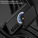 Magnetic Card Slot Case For Samsung Galaxy Z Fold7 5G Compatible with Samsung Grey
