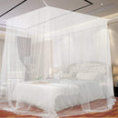 King Size Mosquito Net with Frame Indoor Outdoor Use 200 x 220 x 210 cm