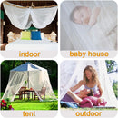 King Size Mosquito Net with Frame Indoor Outdoor Use 200 x 220 x 210 cm