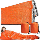 Emergency Thermal Sleeping Bag Waterproof Camping Survival Bivy Sack 4 Pack Outdoor
