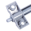 Grey and White Kitchen Door Stops, 20-Pack Soft Quiet Closing Damper Buffers Compatible with Cabinets
