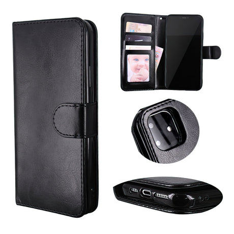iPhone 12 Leather Case Pink Protection