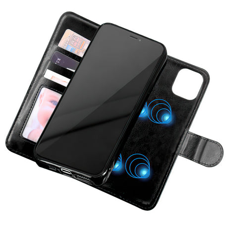 iPhone 12 Leather Case Pink Protection