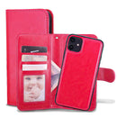 iPhone 12 Leather Case Pink Protection