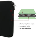 Computer Case 15 inch Black Laptop Case Compatible with Select Size Models