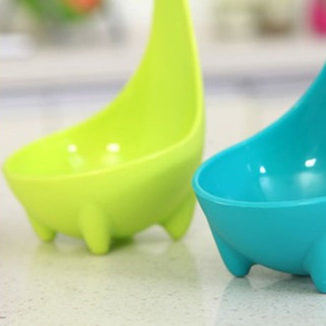 Nessie Soup Ladle 3-Pack with Loch Ness Design Upright Spoon Compatible with Kitchen Bar Tools