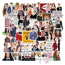 Gossip Girl TV Quotes Stickers 50pcs Blair Serena Chuck Dan Scrapbook Graffiti