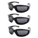 Compatible with Oral-B Cycling Glasses Windproof Desert Dustproof Sports Built-in Foam Goggles 3 Pcs