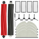 Roborock Q8 Max Q5 Pro Main Brush Side Brush Replacement Kit with HEPA Filter Mop Cloth Plastic