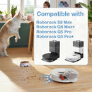 Roborock Q8 Max Q5 Pro Main Brush Side Brush Replacement Kit with HEPA Filter Mop Cloth Plastic