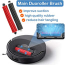 Roborock Q8 Max Q5 Pro Main Brush Side Brush Replacement Kit with HEPA Filter Mop Cloth Plastic