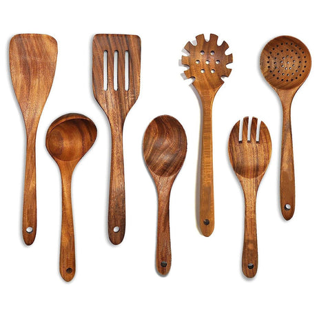 Wooden Kitchen Utensil Set
