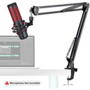 HyperX QuadCast S Microphone Stand Professional Condenser Mic Holder