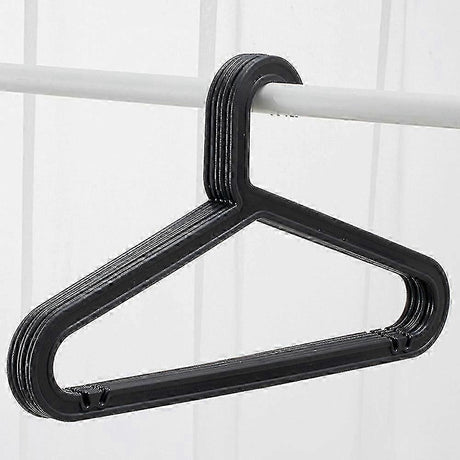 Lightweight Standard PP Shirt Hangers 10-Pack White For Everyday Use