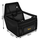 Pet Car Seat for Dogs and Cats - Black