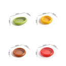 4pcs Reusable Food Storage Container Compatible with Avocado Tomato Saver Lemon Saver Container