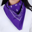 12 Pack Bandana Scarf 54x54cm Unisex Handkerchief 12 Colors