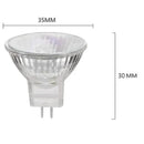 MR11 Halogen Lamp 20W 12V High CRI 6-Pack