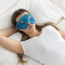 Reusable Cooling Eye Gel Mask Set 2 Pack Blue for Tired Eyes