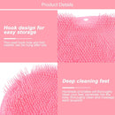 Foot Scrub Brush, Silicone Shower Brush for Cleaning and Massaging Feet