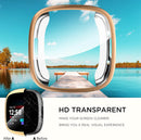 Fitbit Versa 4 Sense 2 Screen Protector Case 4-Pack Shockproof Soft TPU Full Protection