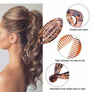 4pcs Banana Clips for Thick Hair, Vintage Fishbone Hair Clips Hair Accessories Compatible with Curly Hair