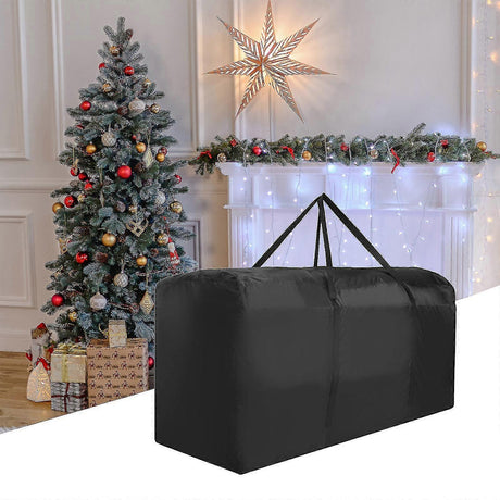 Christmas Tree Storage Bag Large 122x39x55cm Heavy Duty Waterproof Oxford Cloth with Handle