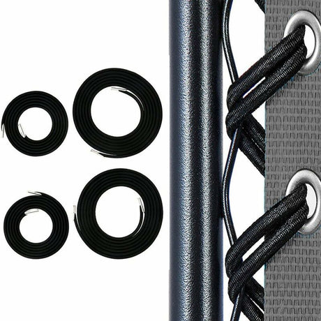 Folding Chair Accessories Black Drawstring Rubber Band Set 2 Long and 2 Short