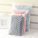 Zipper Bags for Clothes 35pcs Frosted Resealable Waterproof Travel Storage Bags