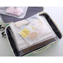 Zipper Bags for Clothes 35pcs Frosted Resealable Waterproof Travel Storage Bags