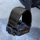 Universal Bicycle Pedal Straps, Adjustable Non-Slip Double Adhesive Toe Clips, 1 Pair Nylon Pedal Accessories