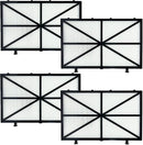 Maytricks-Compatible Ultra-Fine Filter Cartridges Set of 4 for Dolphin Nautilus CC Plus M400 M500 Robots