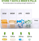 Oversized Weekly Pill Organizer Box 2-pack