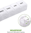 Oversized Weekly Pill Organizer Box 2-pack