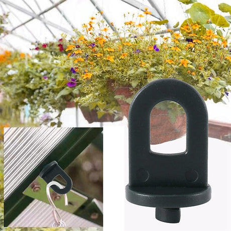 Greenhouse Hanging Hooks 100pcs Fasteners Tied Buckle Grafting Clips for Plant Vegetables