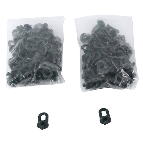 Greenhouse Hanging Hooks 100pcs Fasteners Tied Buckle Grafting Clips for Plant Vegetables