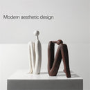 Heavy Duty Decorative Bookends for Shelves and Office Desks Brown
