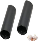 Garlic Peeler 2 Pieces Black Kitchen Gadget Garlic Roller